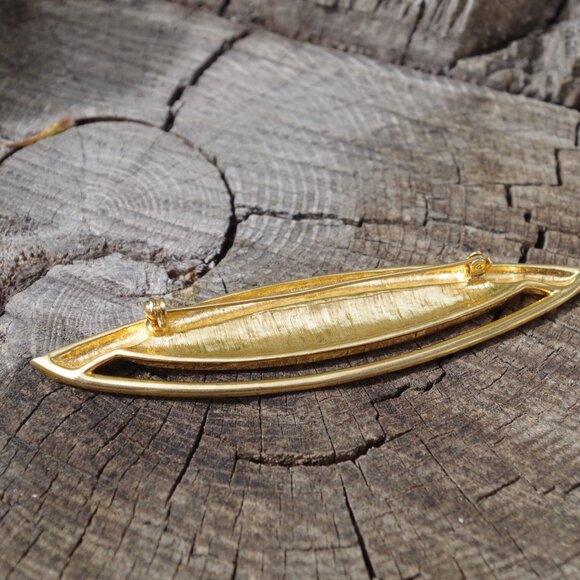 High End A Jennifer Moore Genuine Crystal Brooch From 1965 - Picture 6 of 8